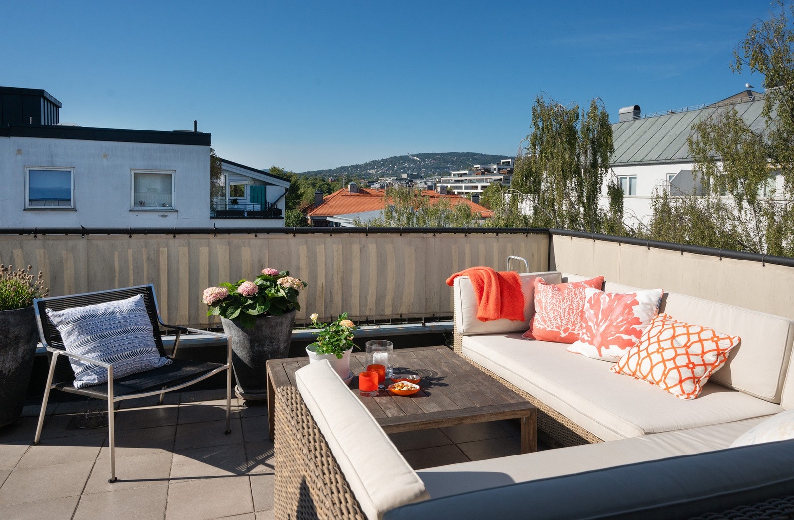 Spektakulær utsikt over Oslo. Galleribilde