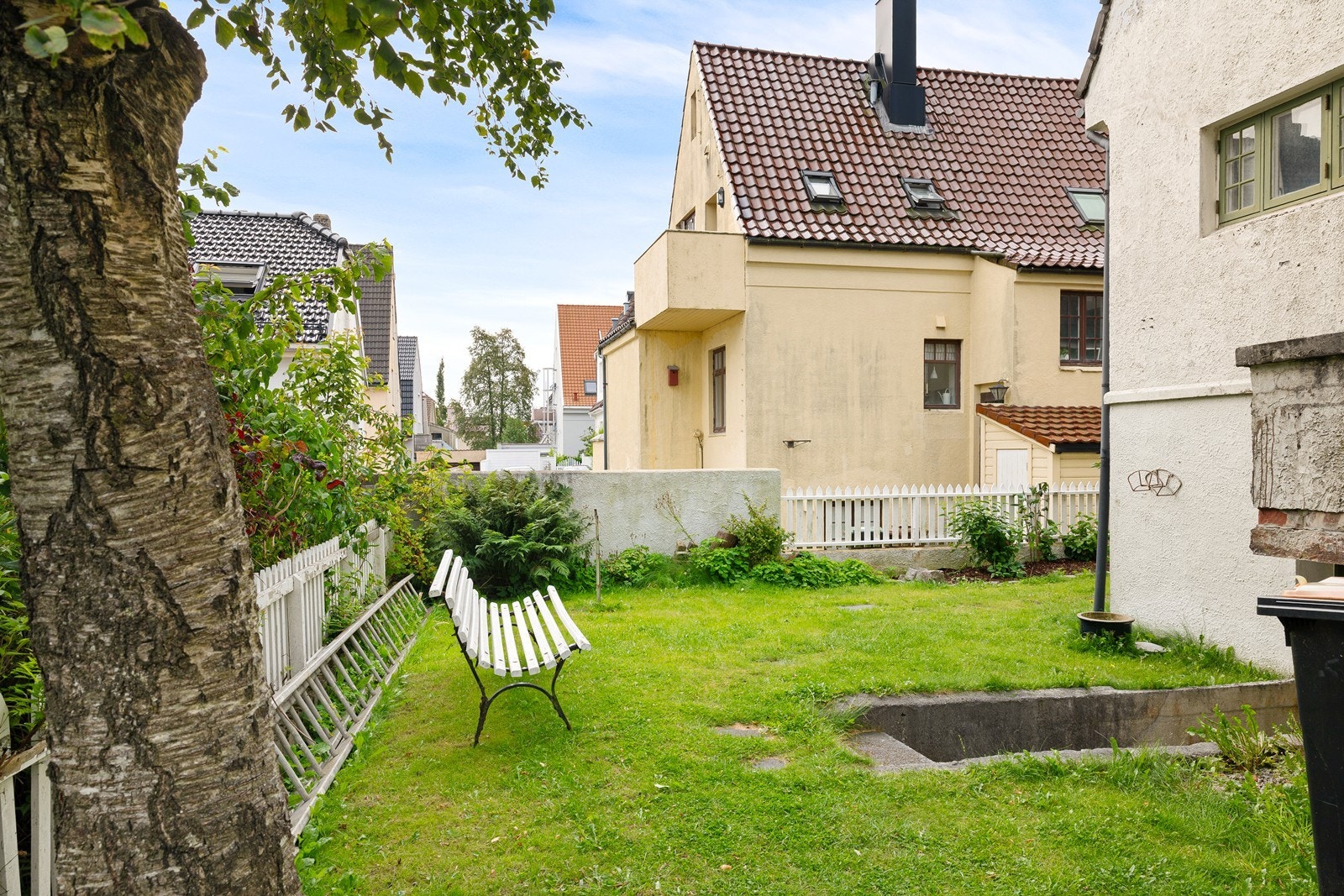 En liten grønn lunge midt i byen. Galleribilde