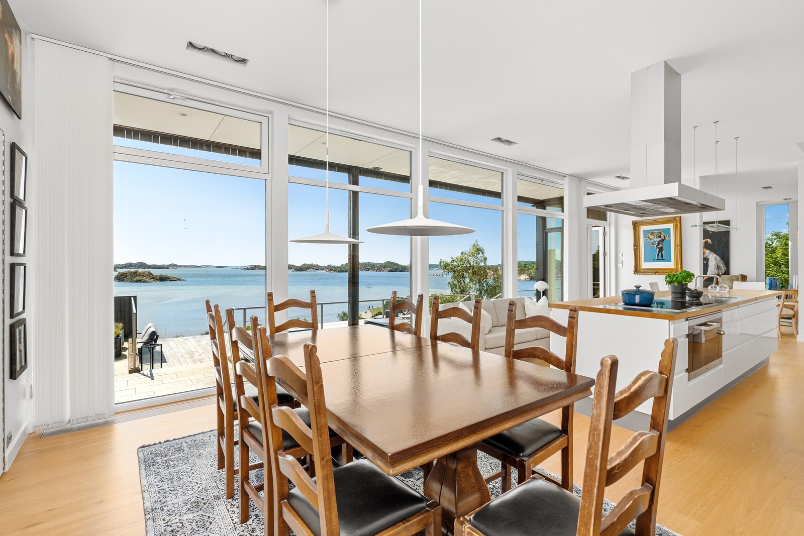 God plass til storfamilien og perfekt for middagsgjester