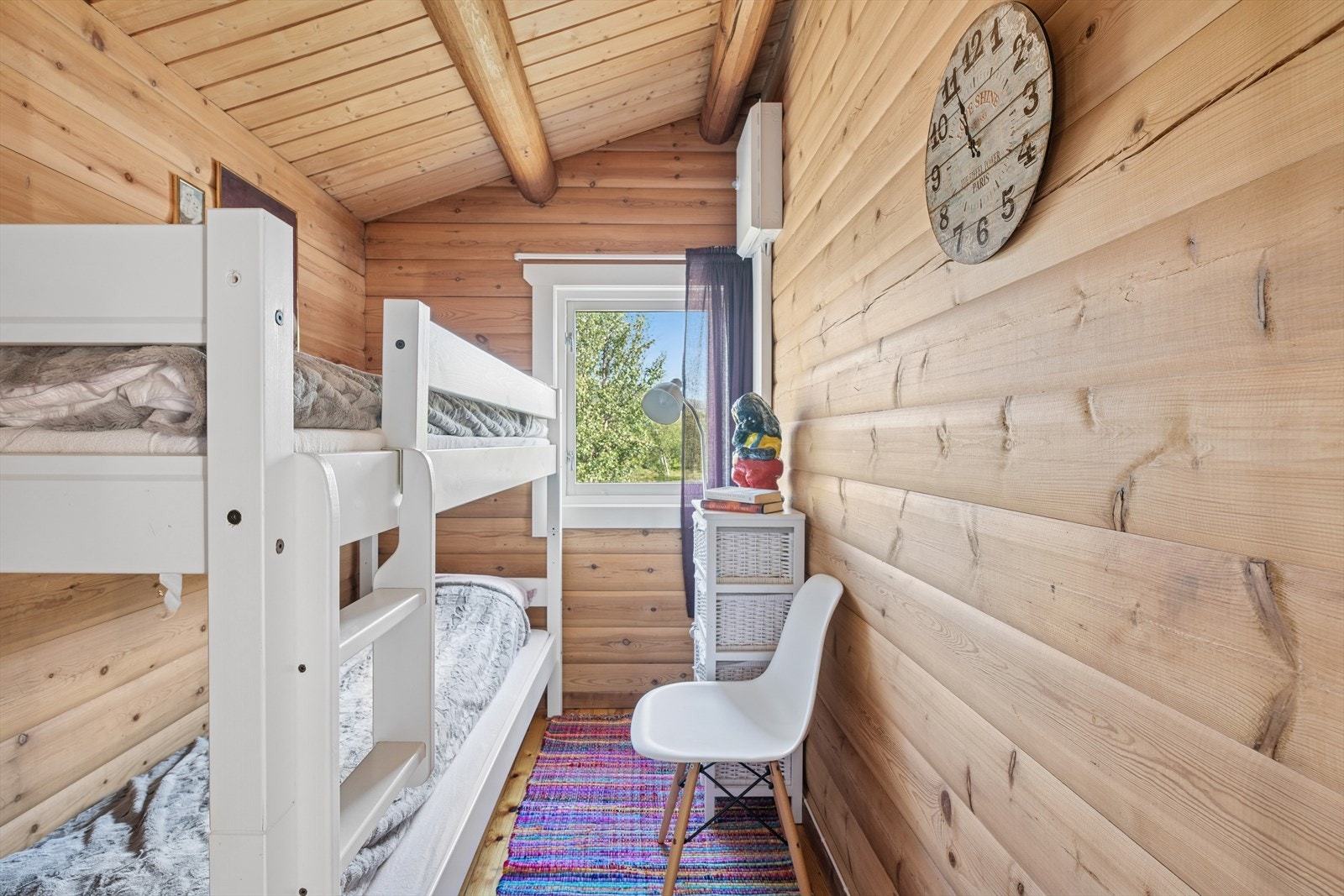 Soverom 2 har i dag køyeseng, som passer perfekt til de minste. Galleribilde