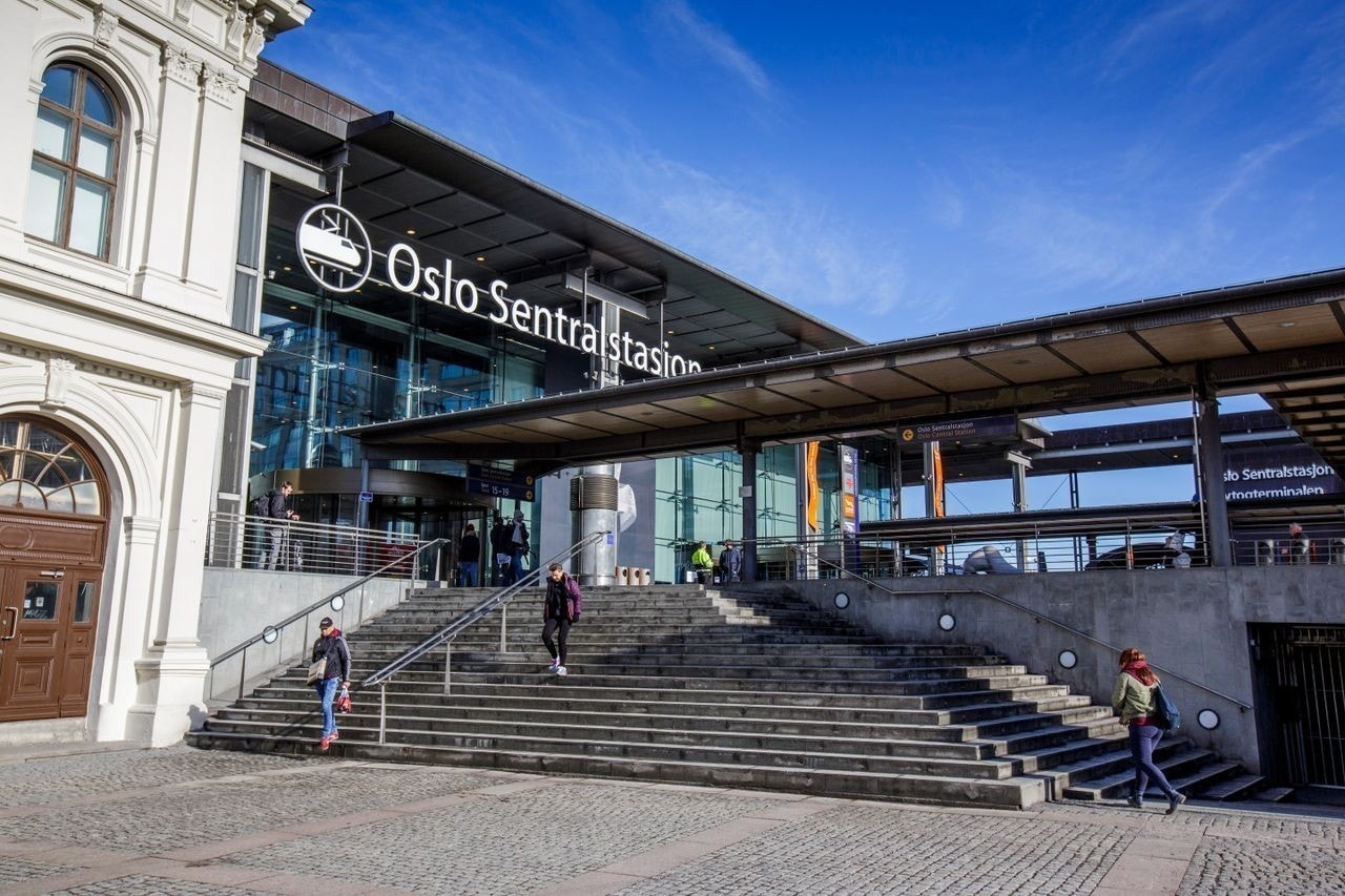 Kort vei til Oslo S Galleribilde
