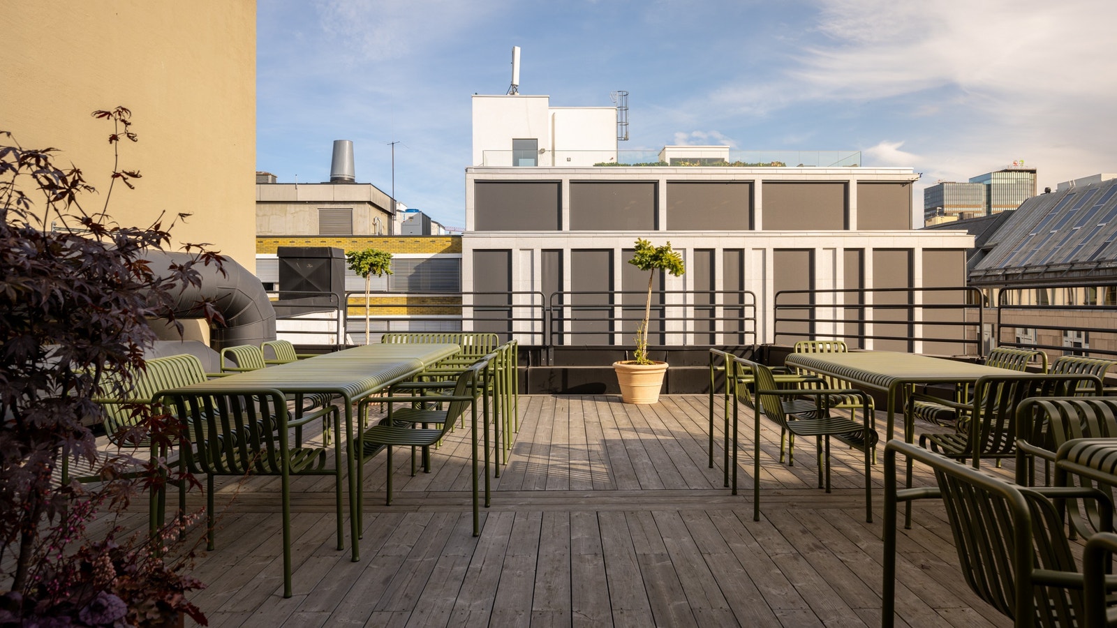 Felles takterrasse Galleribilde