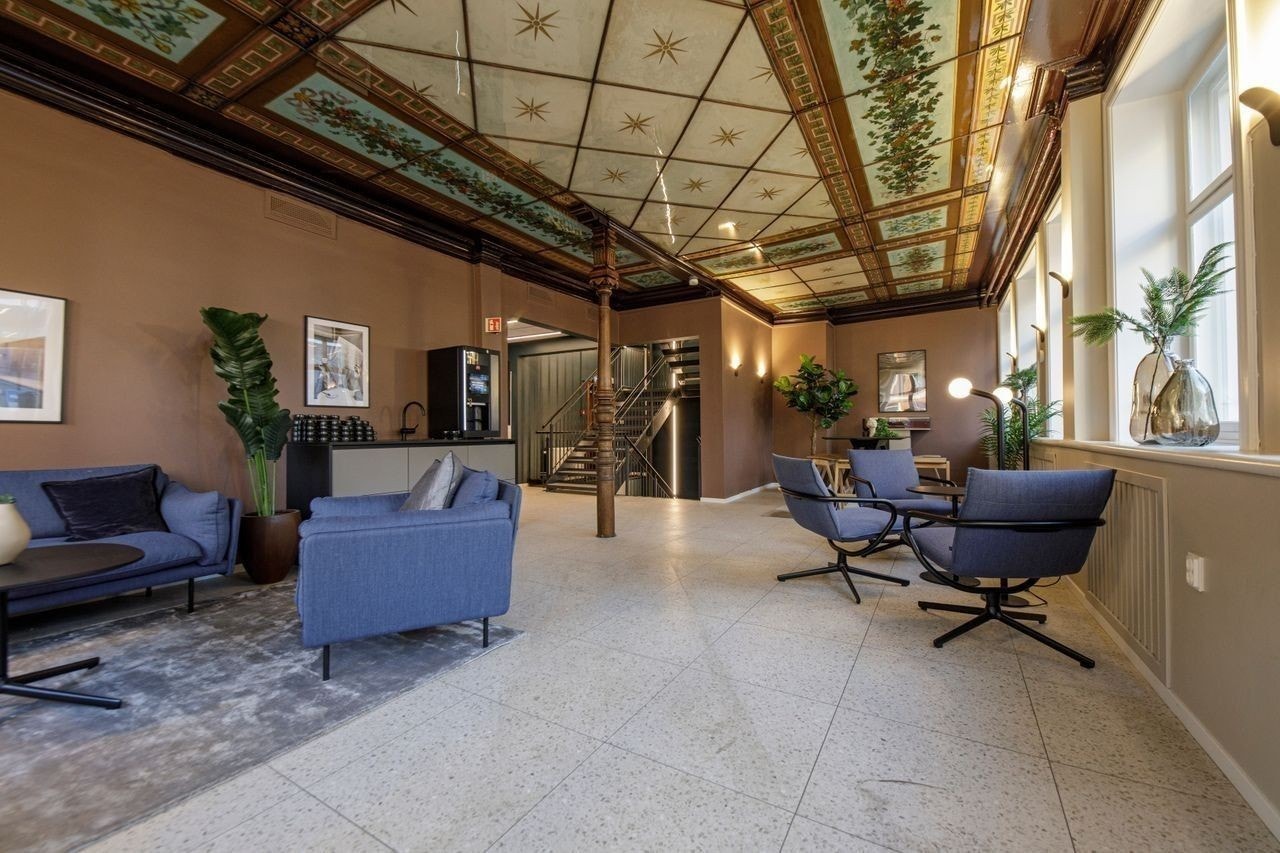 Felles inngangsparti Galleribilde