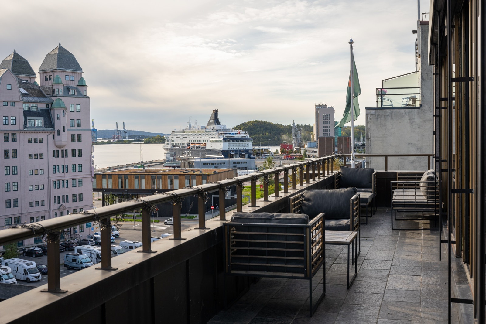 Ekslusiv takterrasse Galleribilde