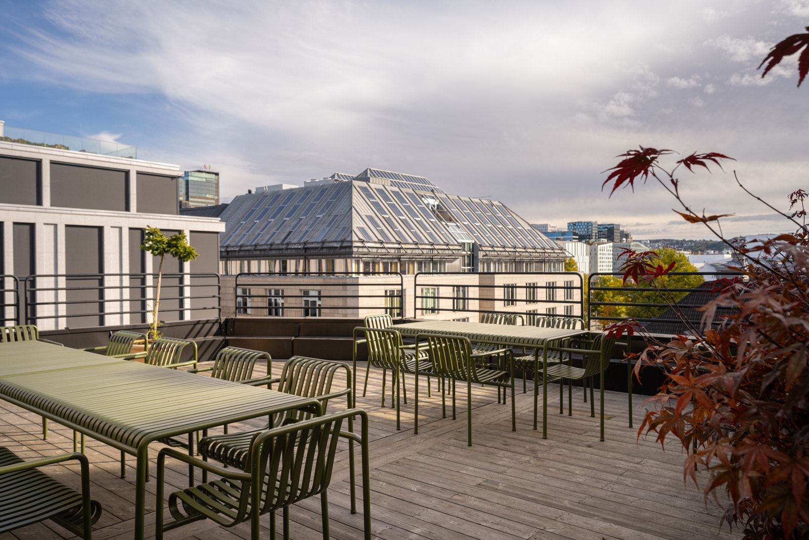 Felles takterrasse Galleribilde