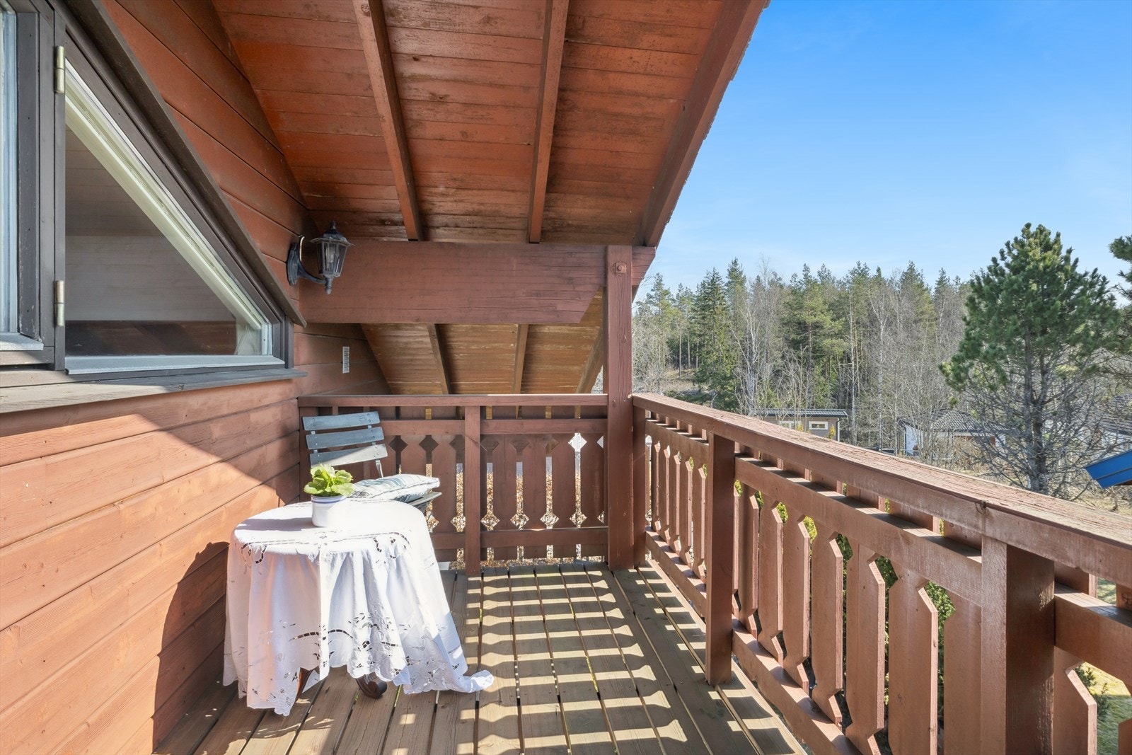 Her kan man usjenert nyte både sol og utsikt. Galleribilde