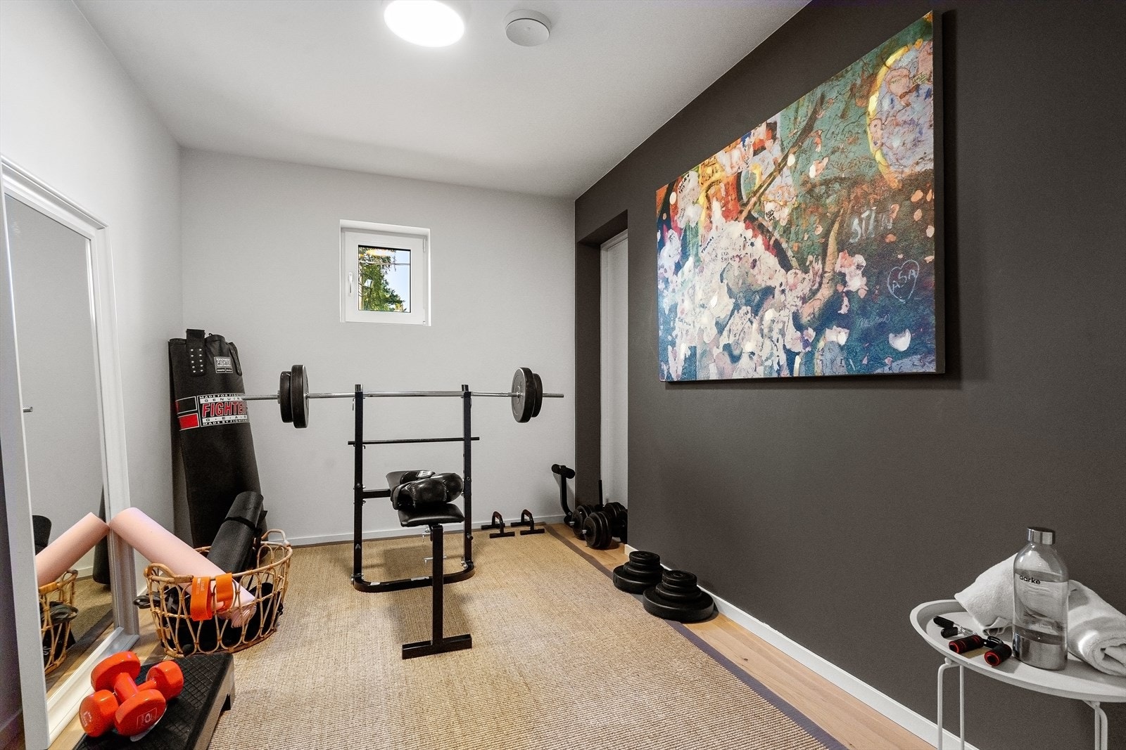 Treningsrom i inngangsetasjen Galleribilde