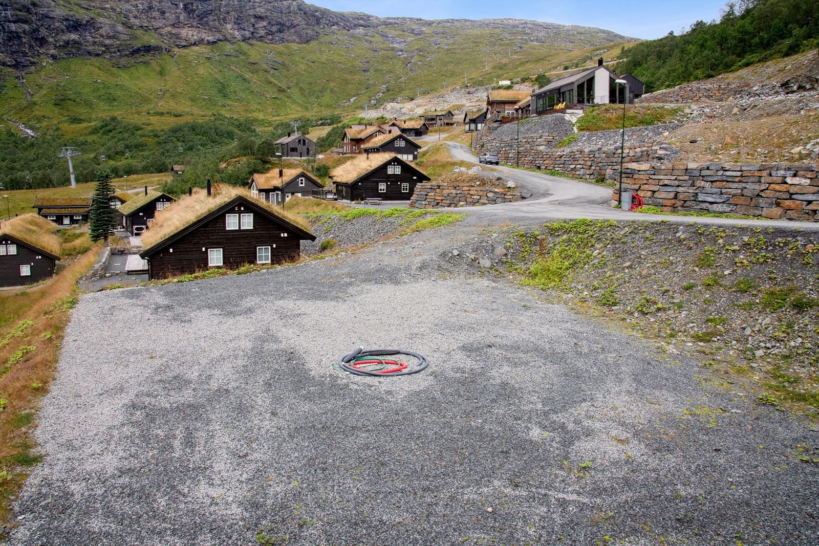 Tomten kan ha bebygd areal (BYA) inntil 130 kvm. Galleribilde