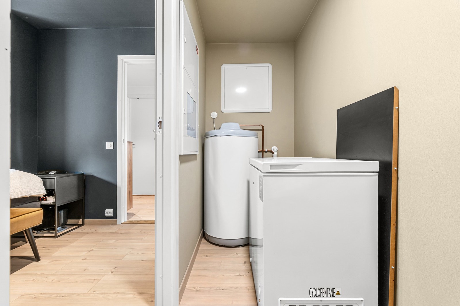 Teknisk rom/bod på 3,5 kvm. Galleribilde