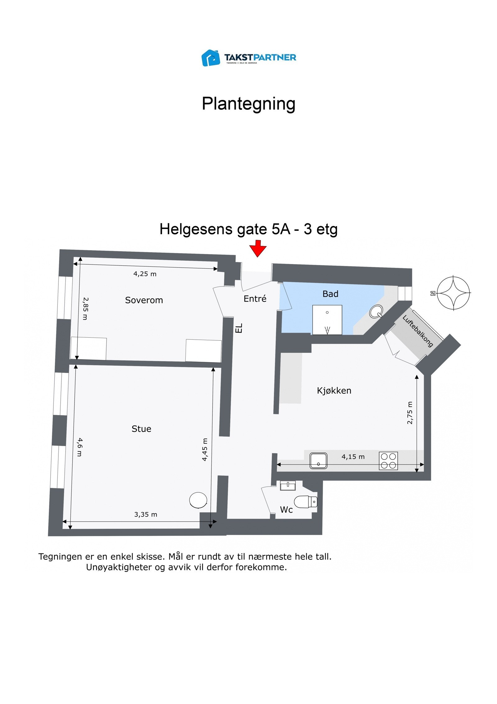 Plantegning. Galleribilde