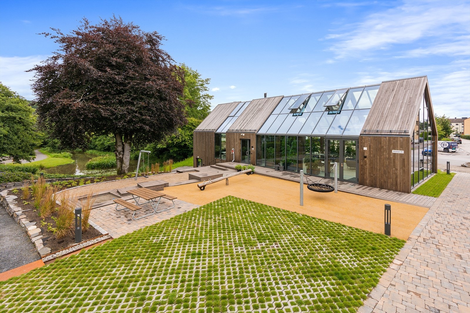 Flott opparbeidet fellesområde Galleribilde