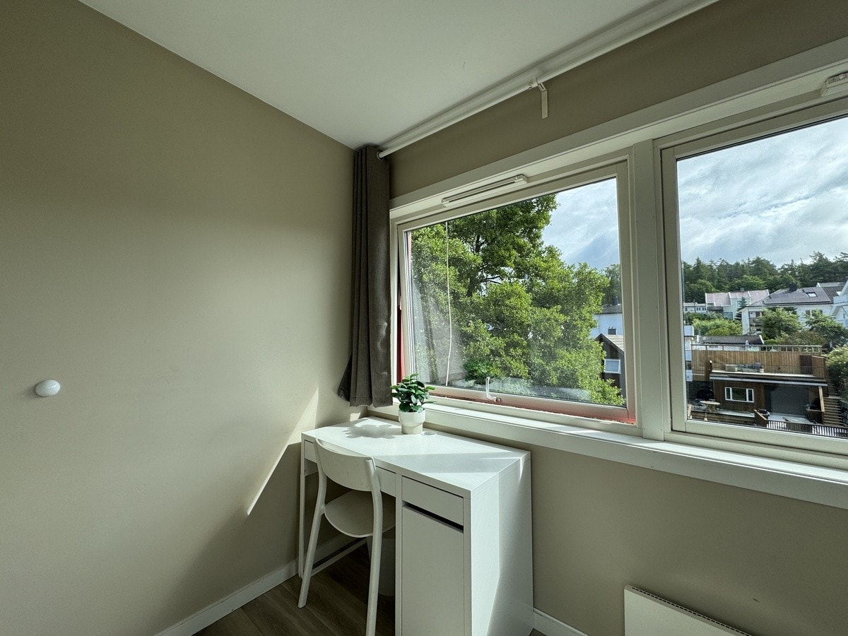 Rom 4 med hyggelig plass under vinduet Galleribilde