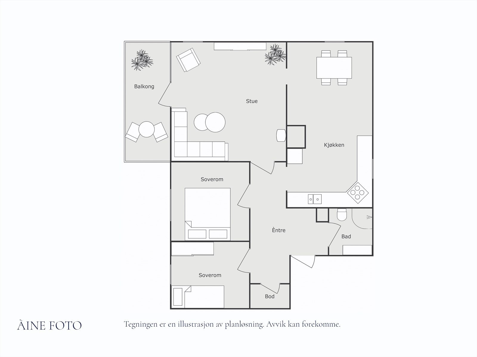 Plantegning | Vognstølbakken 1 Galleribilde