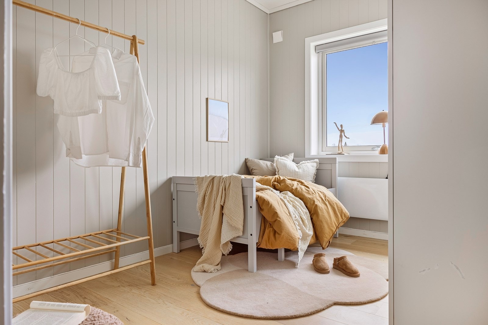 Det andre soverommet er målt til 8 m² Galleribilde