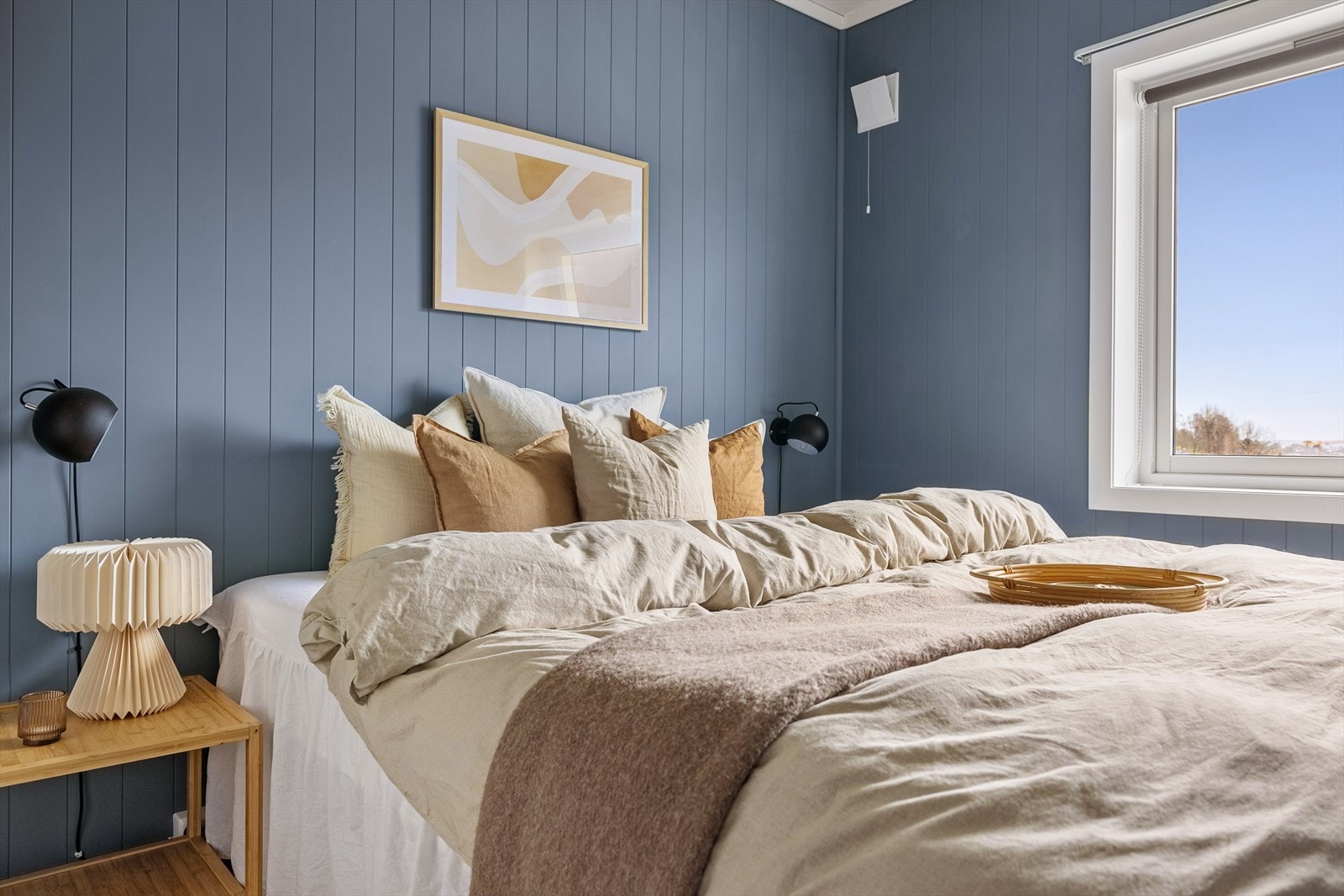 Tidsriktige fargevalg komplementeres av det naturlige lysinnslippet Galleribilde