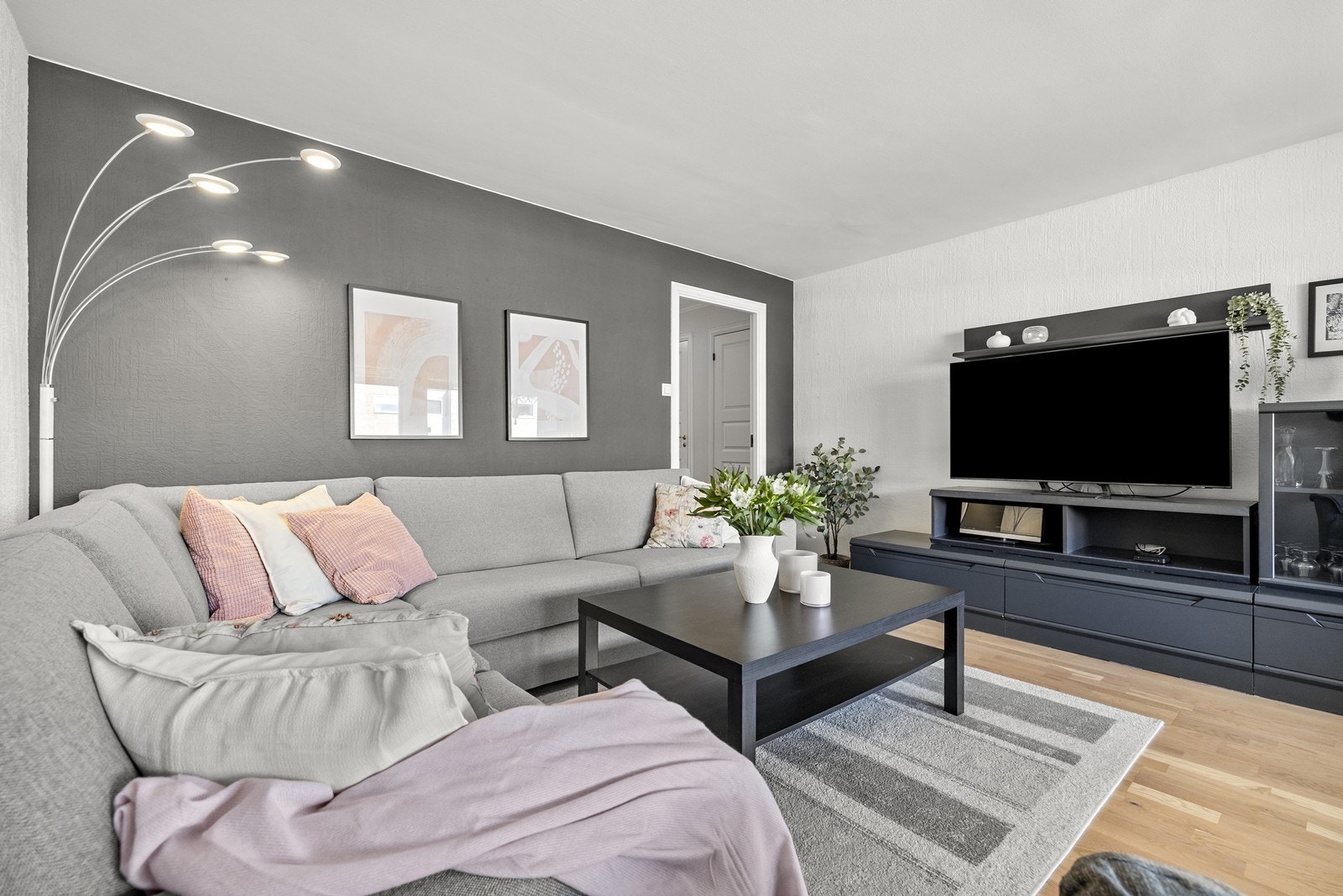 God plass til egen tv-sone i tillegg til andre ønskede "soner". Galleribilde