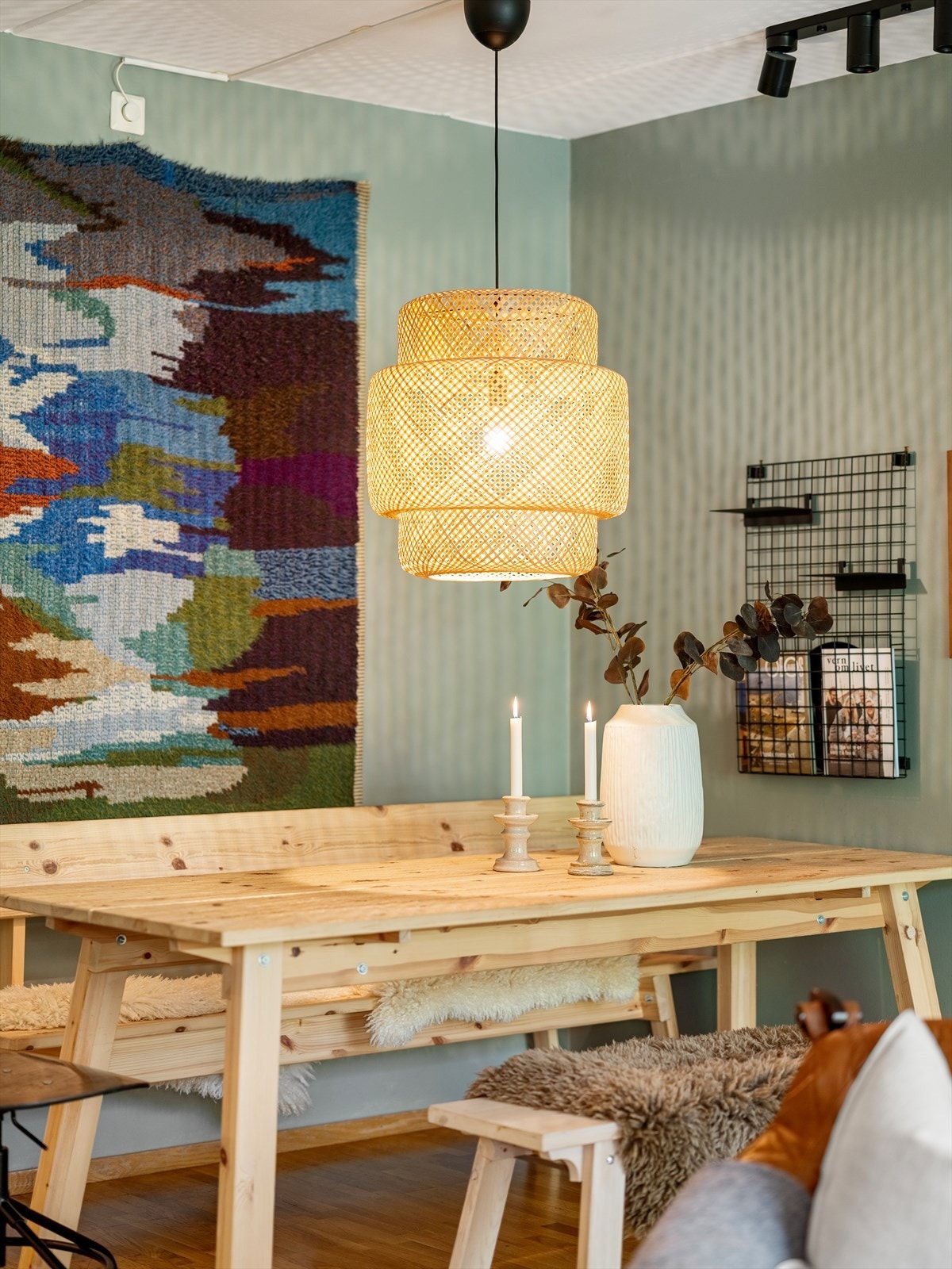 Plass til stort spisebord Galleribilde