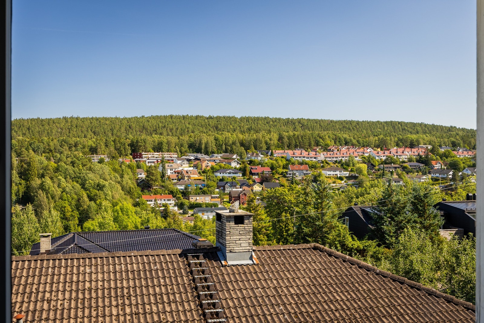 Utsyn fra kjøkkenet. Galleribilde