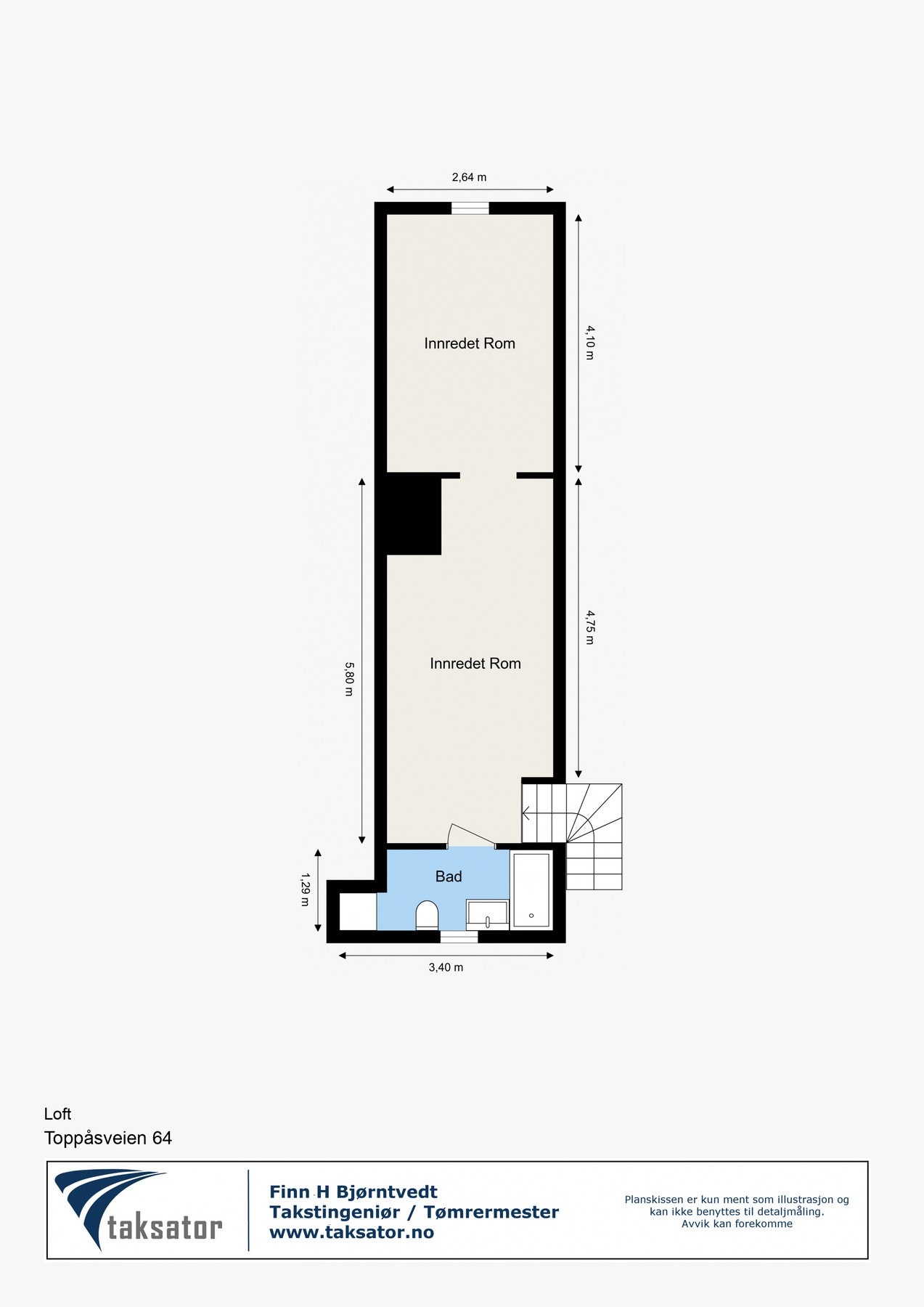 Planskisse. Galleribilde