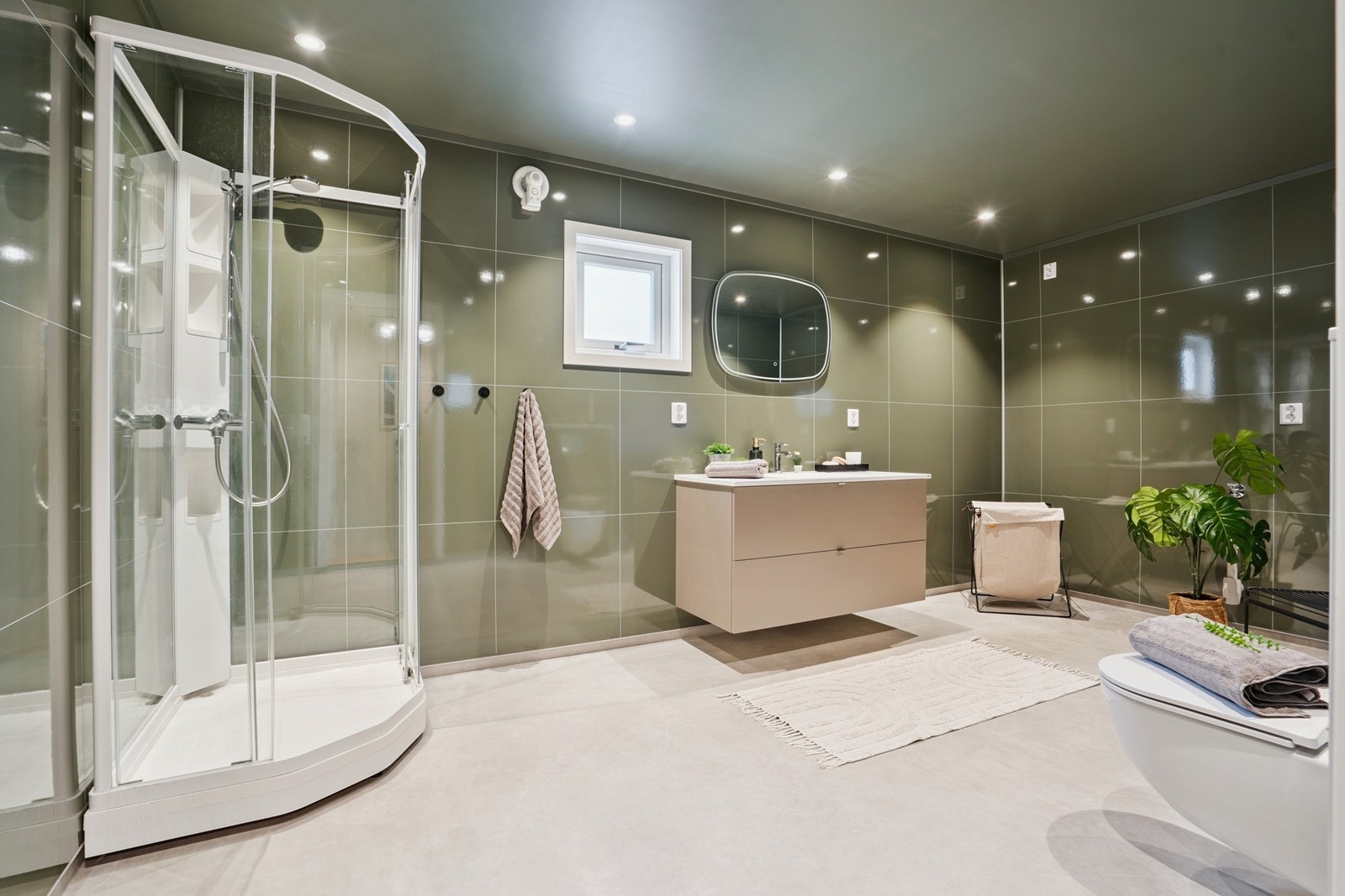 Varmekabler i gulv. Galleribilde