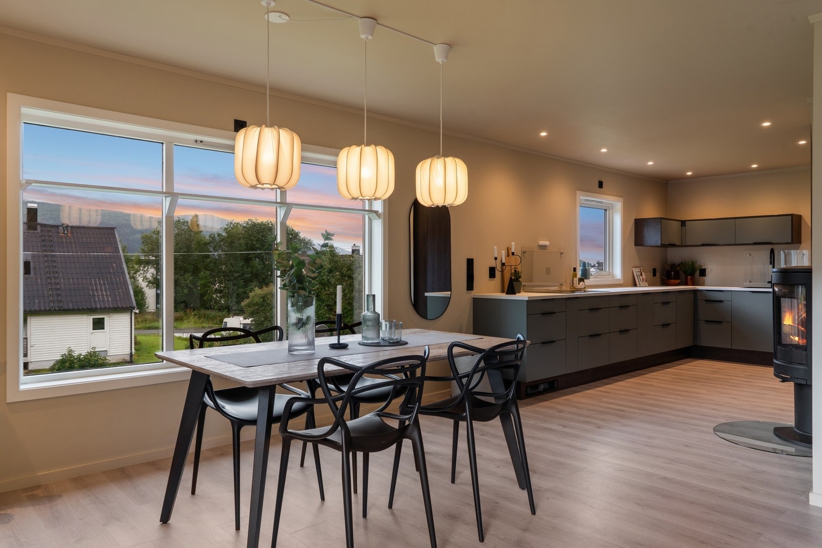 Her kan du samle familie og venner for hyggelige måltider!
Foto: EFKT. Galleribilde