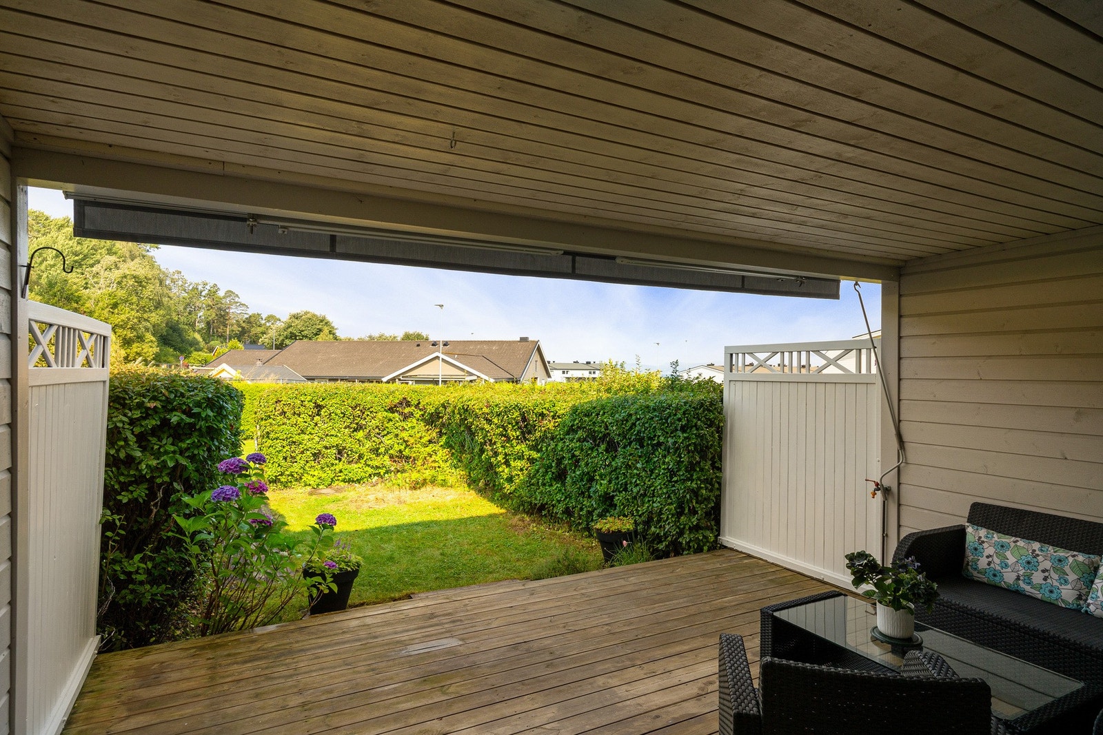 Her kan du nyte lange sommerkvelder med venner og familie Galleribilde