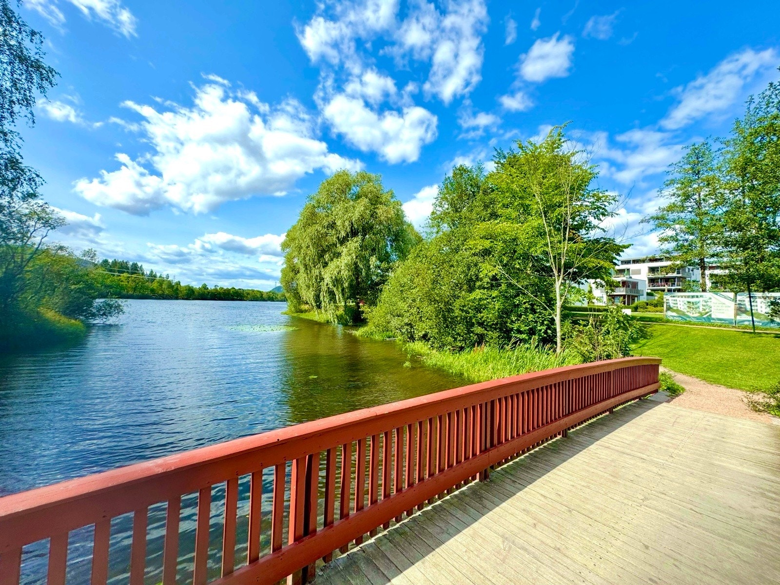 Brua over til selve Pålsøya Galleribilde