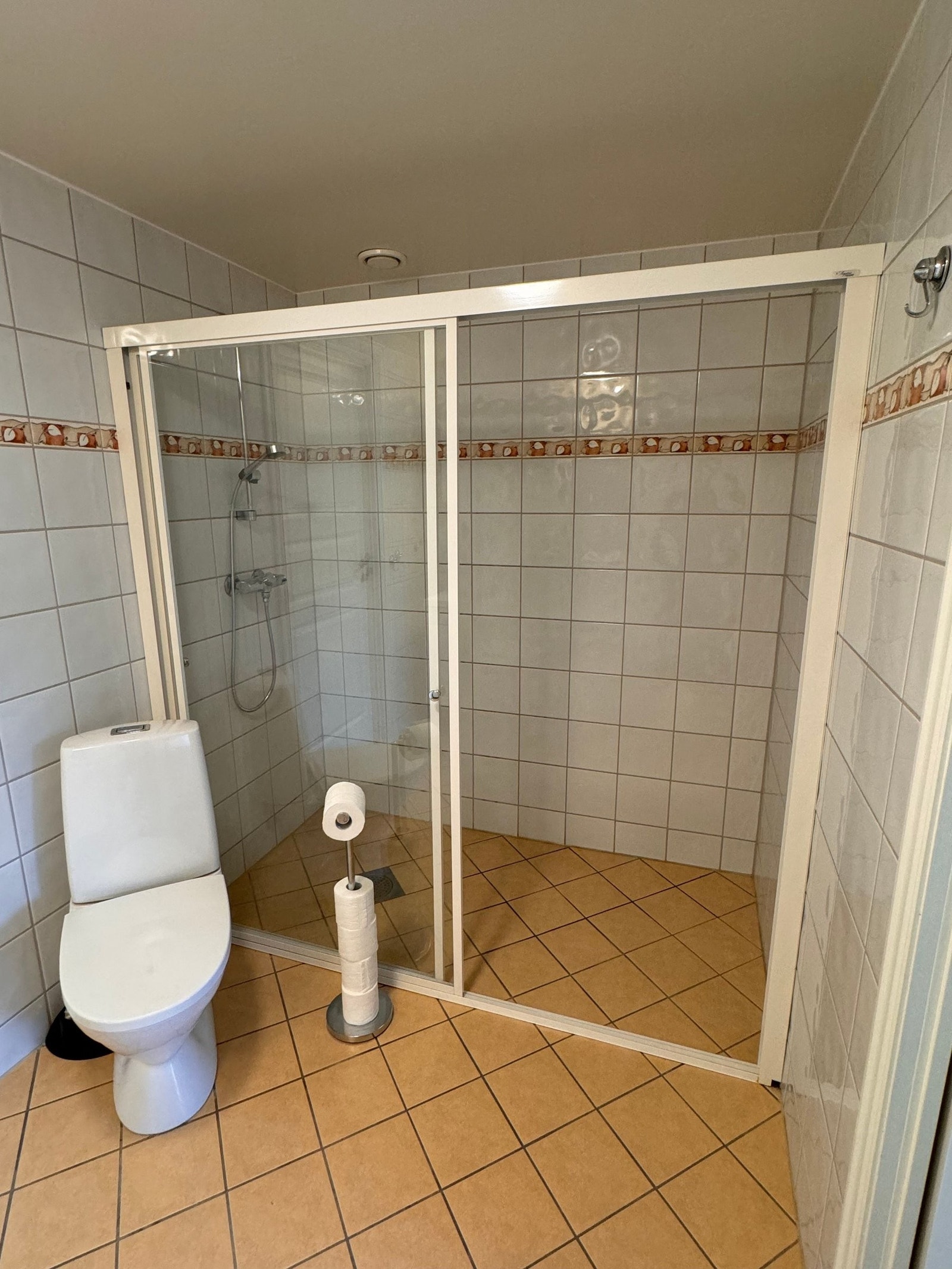 Dusj-sonen er svært romslig. Galleribilde