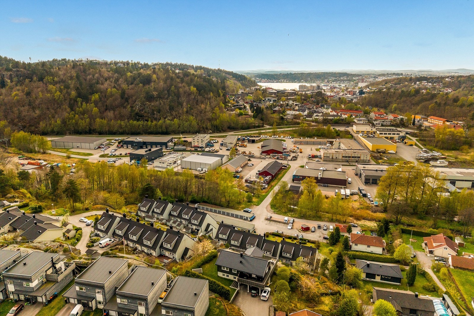 Sentrum er ikke langt unna Galleribilde