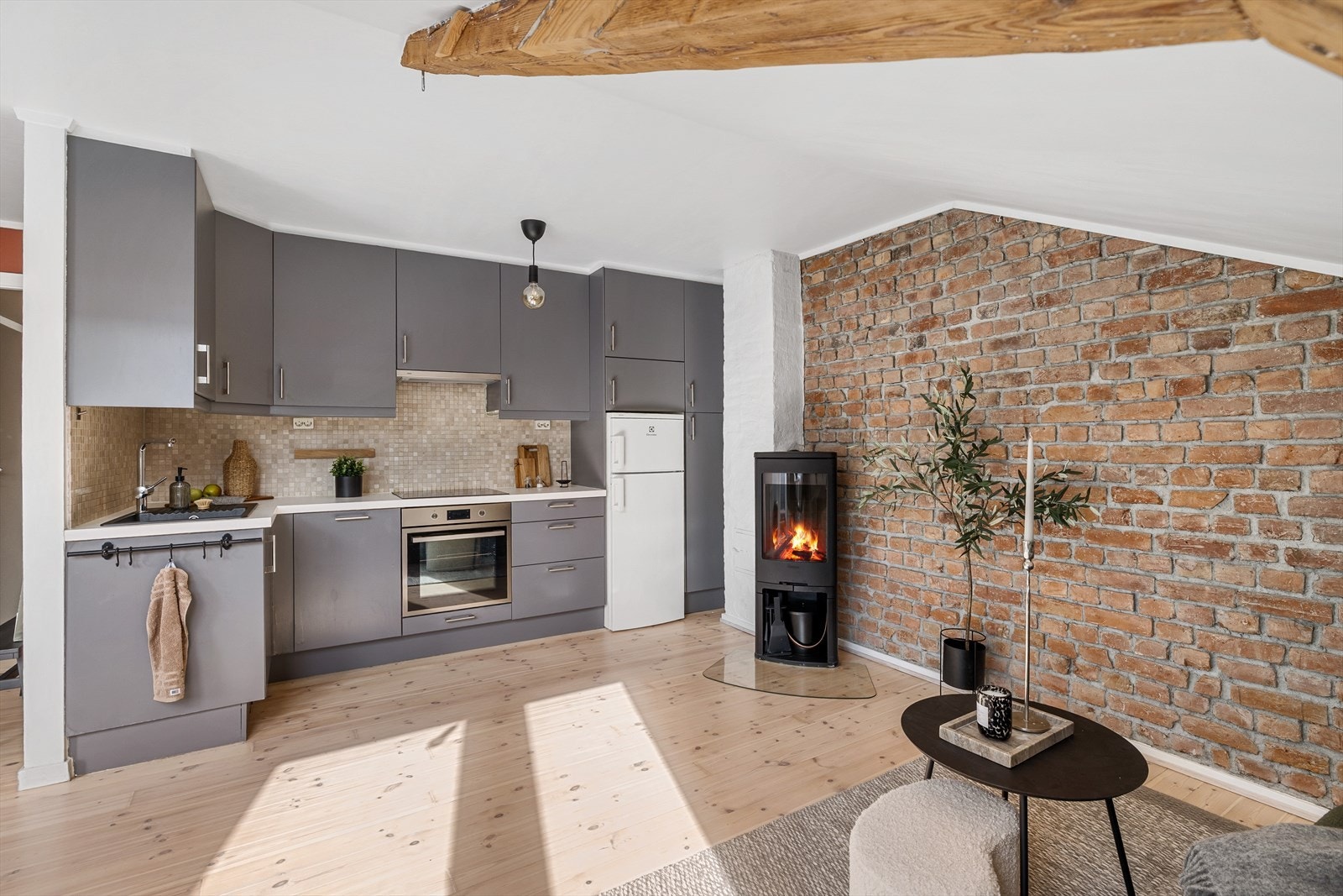 Åpen, lys og luftig atmosfære Galleribilde