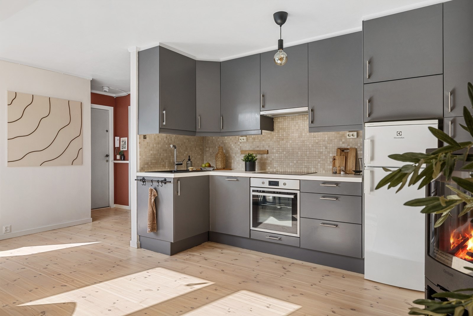 Et herlig kjøkken med mange gode kvaliteter Galleribilde