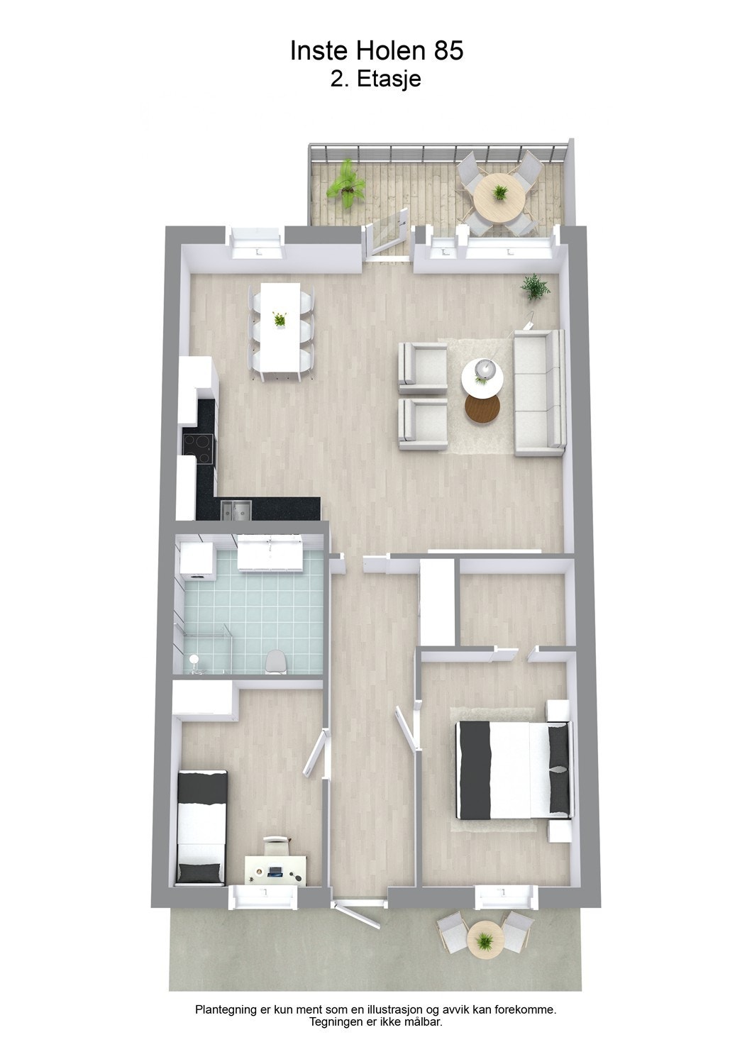 Inste Holen 85 - 3D Galleribilde