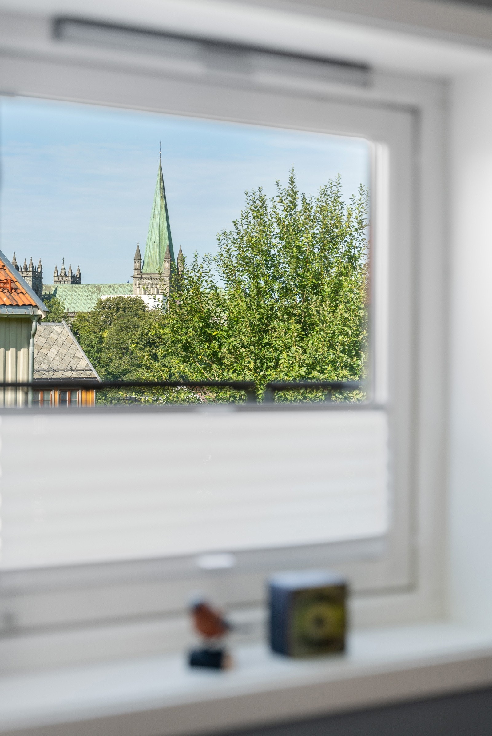 Flott utsikt fra stuevinduet. Galleribilde