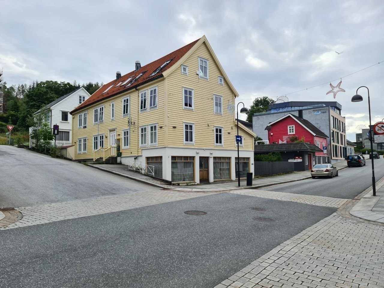 Florø sentrum Galleribilde
