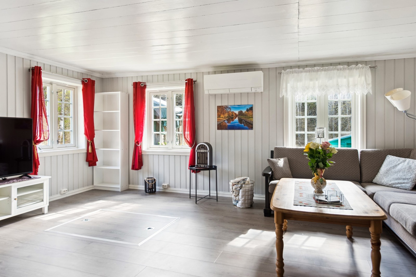 Alle vinduene i hytta ble byttet ut i 2018 Galleribilde