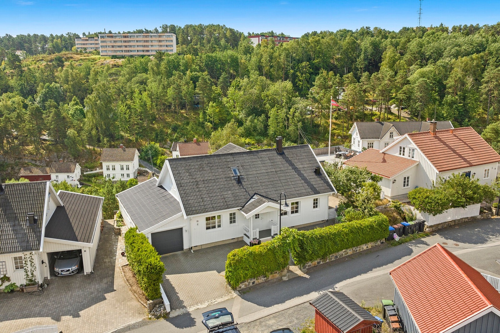 Nabolaget er stort sett barnefamilier og det er fine premisser for en fin oppvekst. Galleribilde