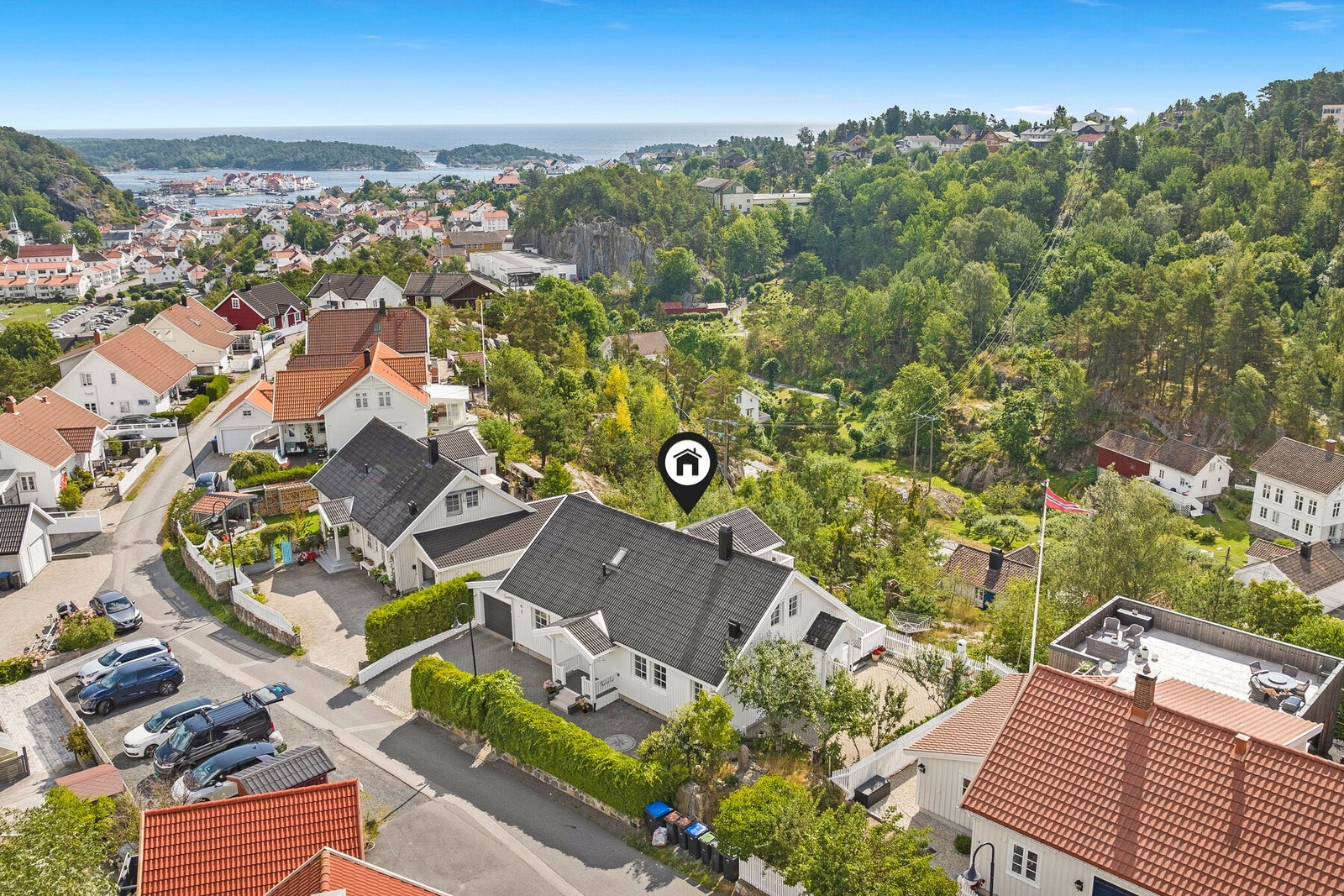 Stille og rolig blindgate med nærhet til det meste. Galleribilde