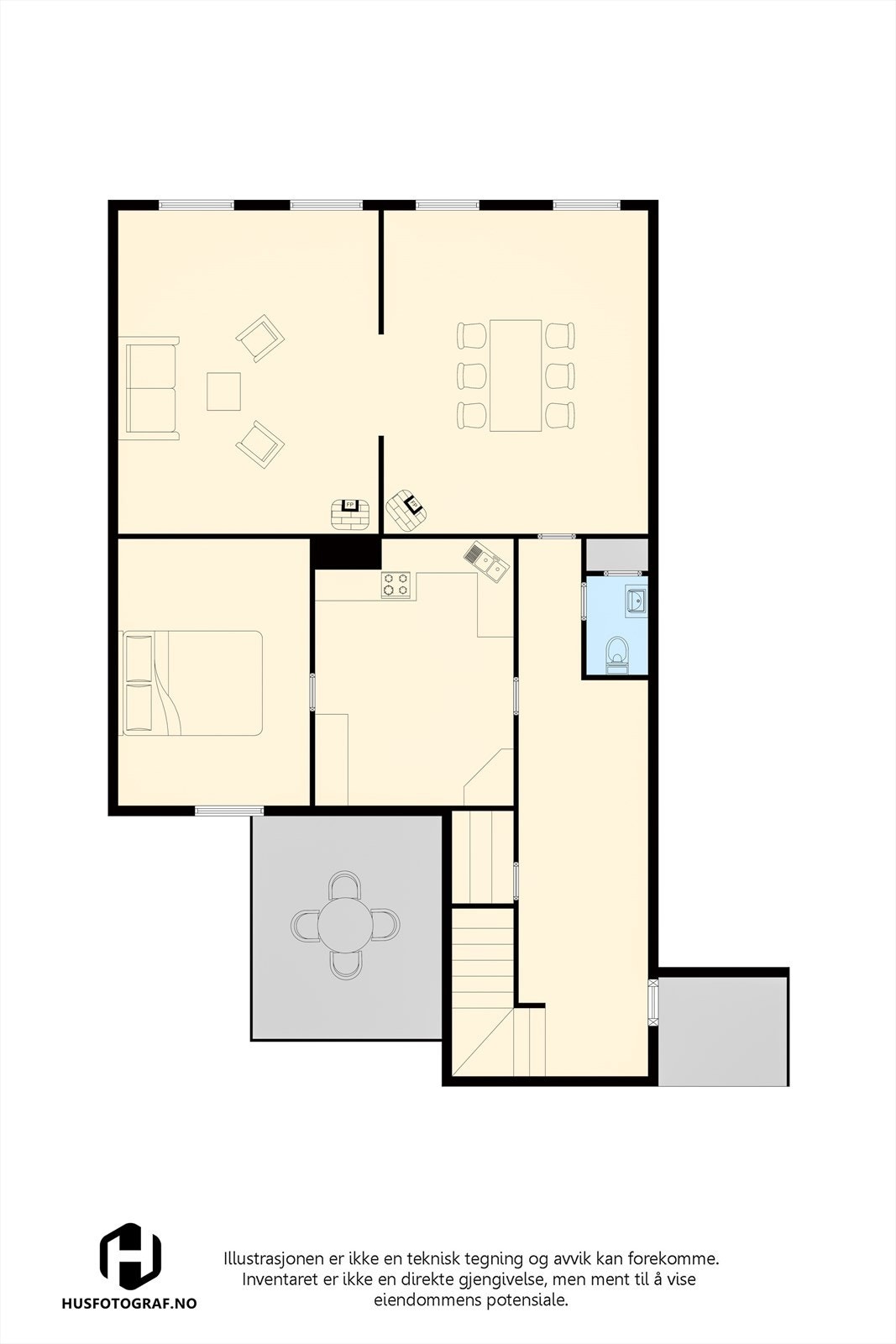 1. etasje. Galleribilde