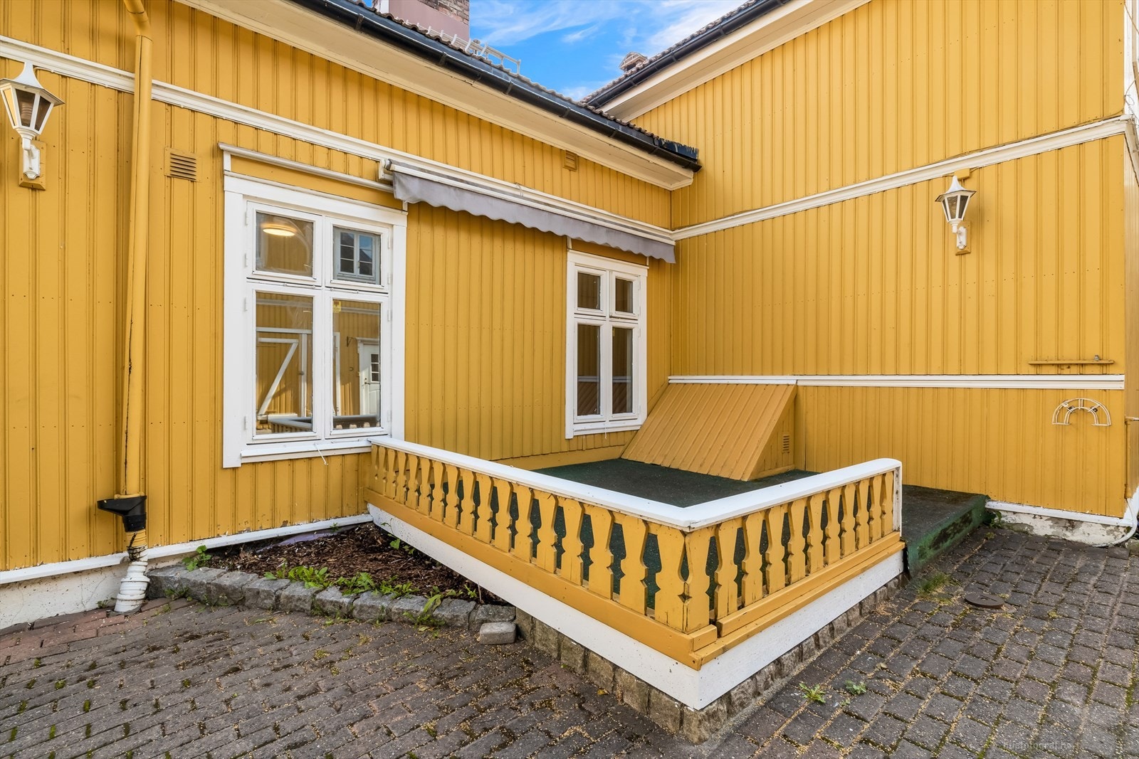 Terrassen tilhører denne boligen. Galleribilde