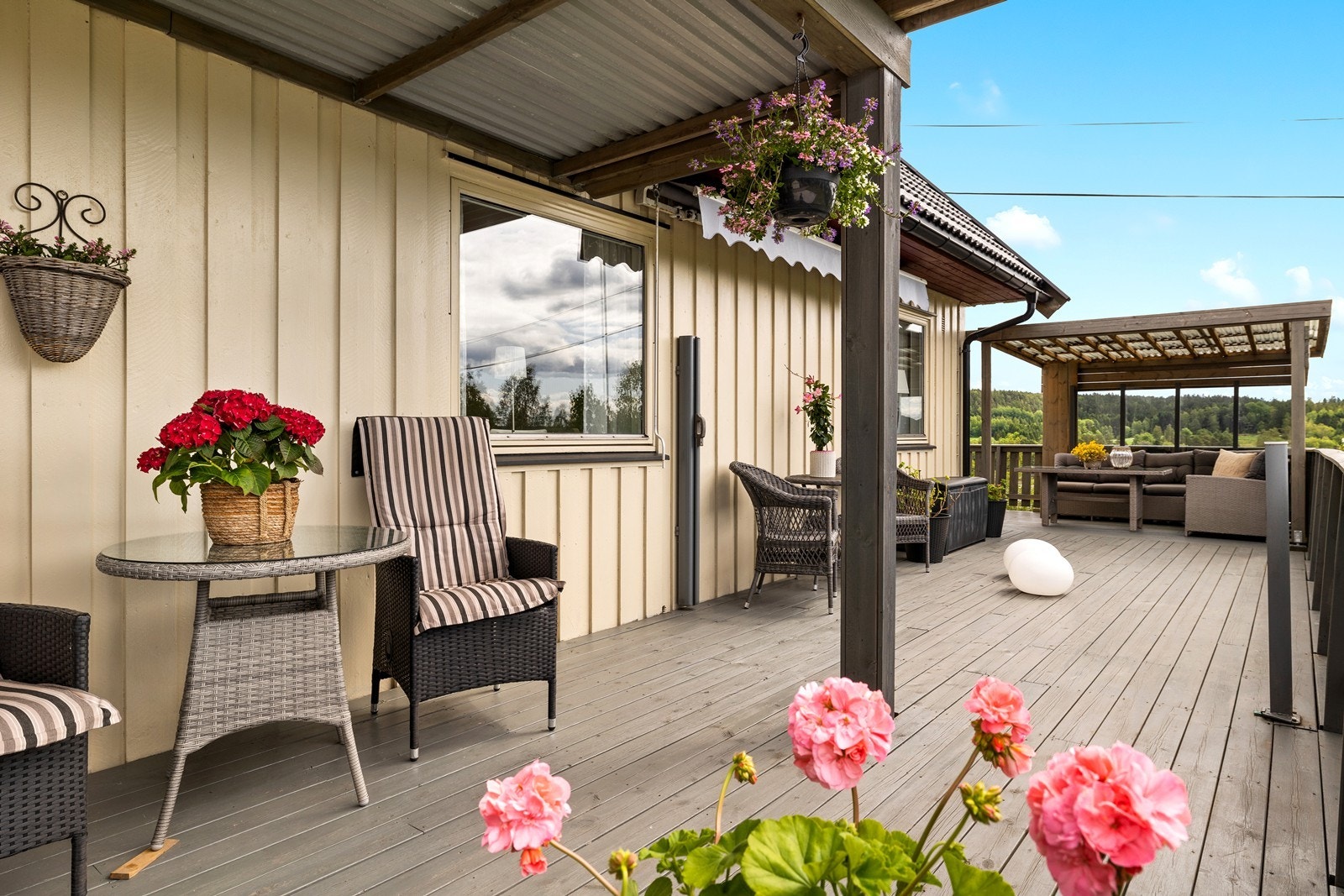 Hyggelig inngangparti/veranda Galleribilde