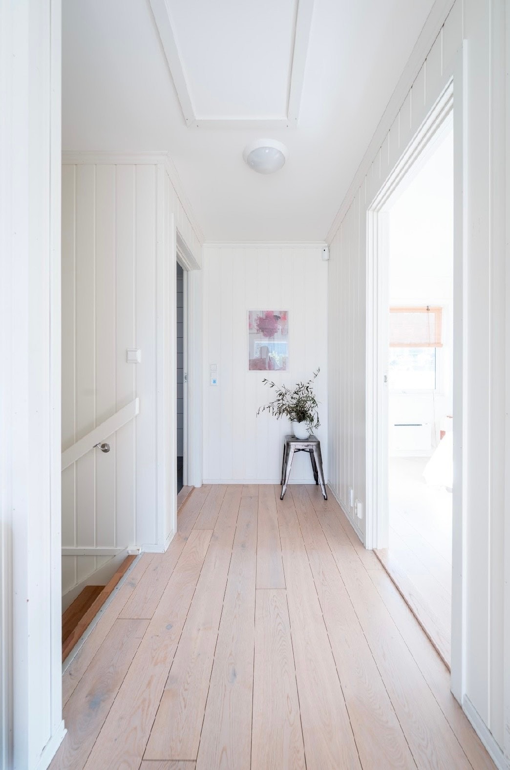 Rett ovenfor badet ligger soverommet i 2. etajse. Galleribilde