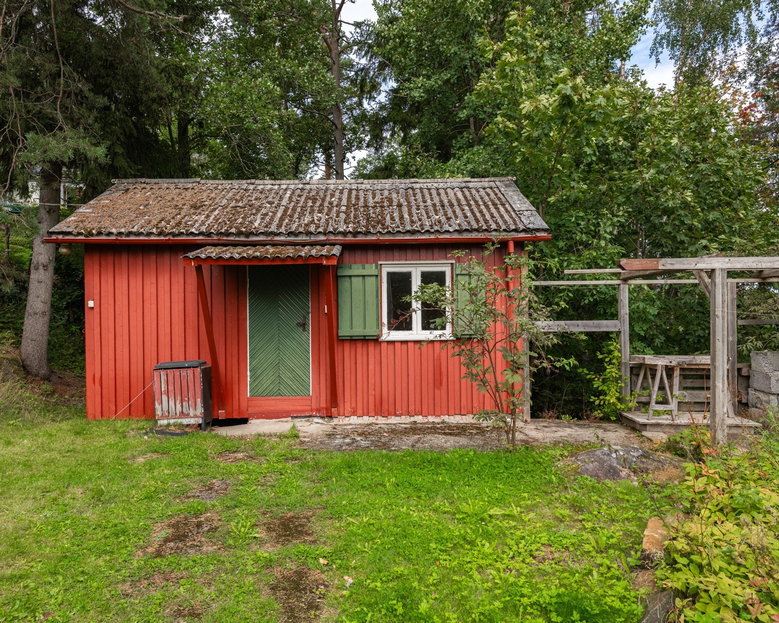 Uthus på 32 kvm med enkel standard Galleribilde