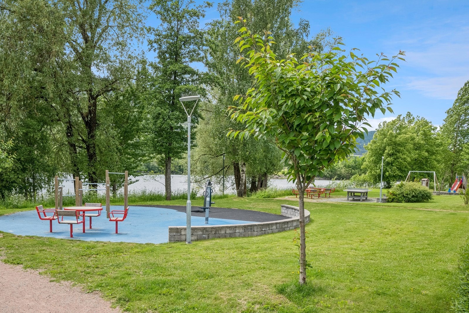 Fellesområde som er tilrettelagt for lek og moro for de minste. Galleribilde