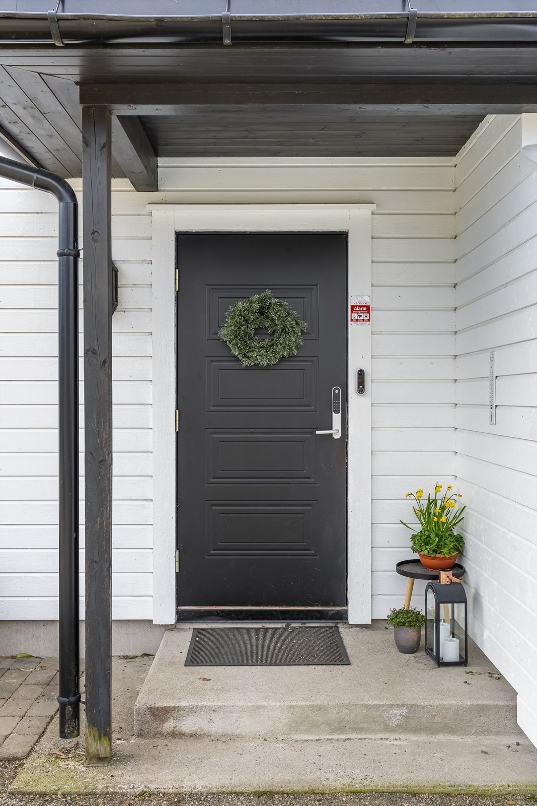 Overbygd inngangsparti Galleribilde