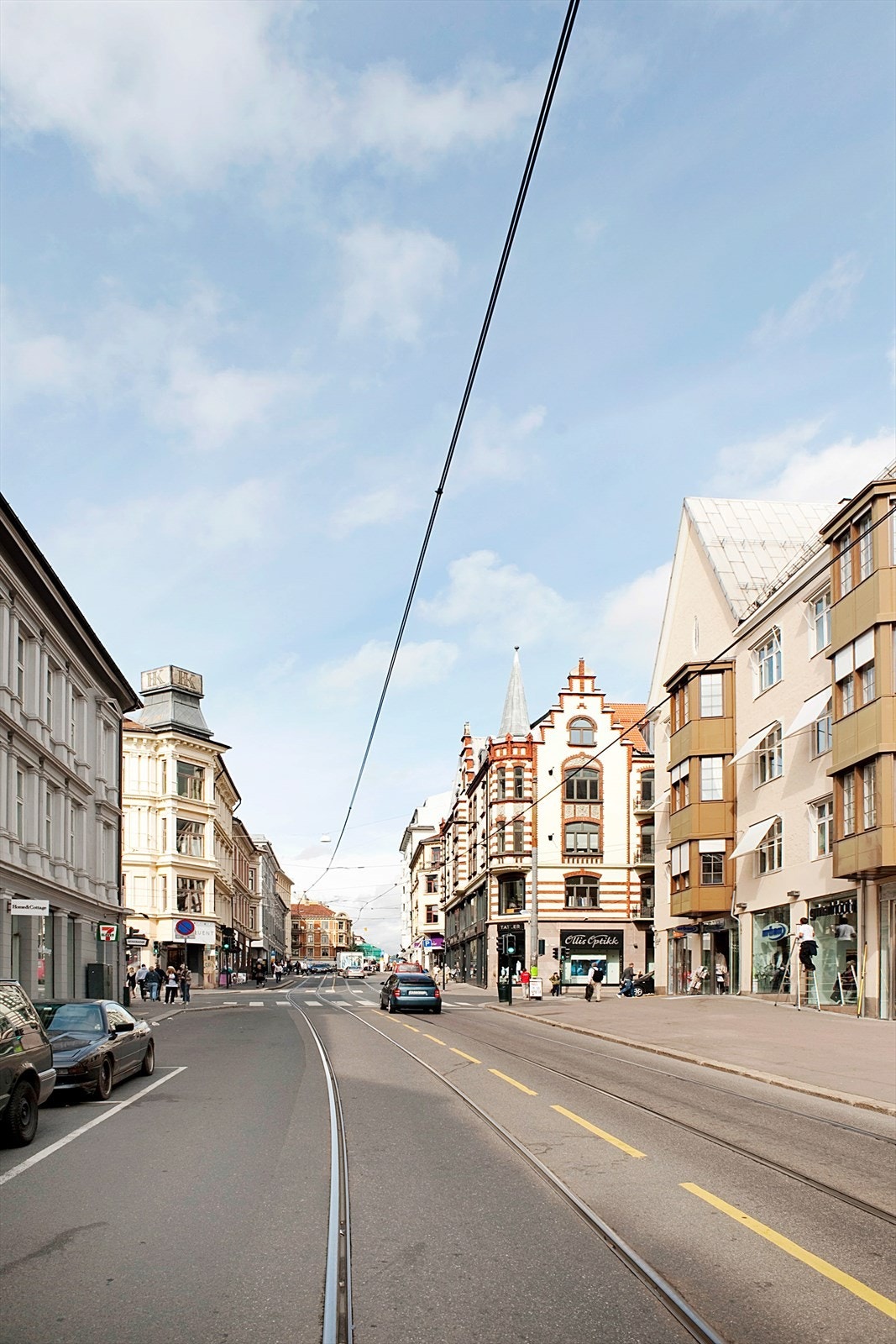 Bogstadveien i umiddelbar nærhet. Galleribilde