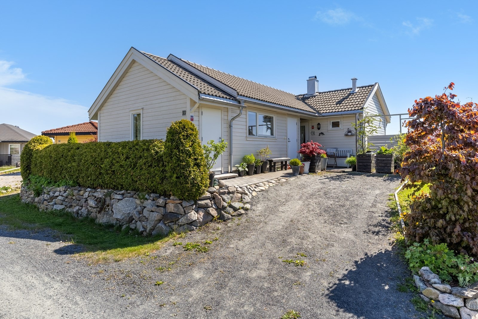 Parkering på egen tomt Galleribilde