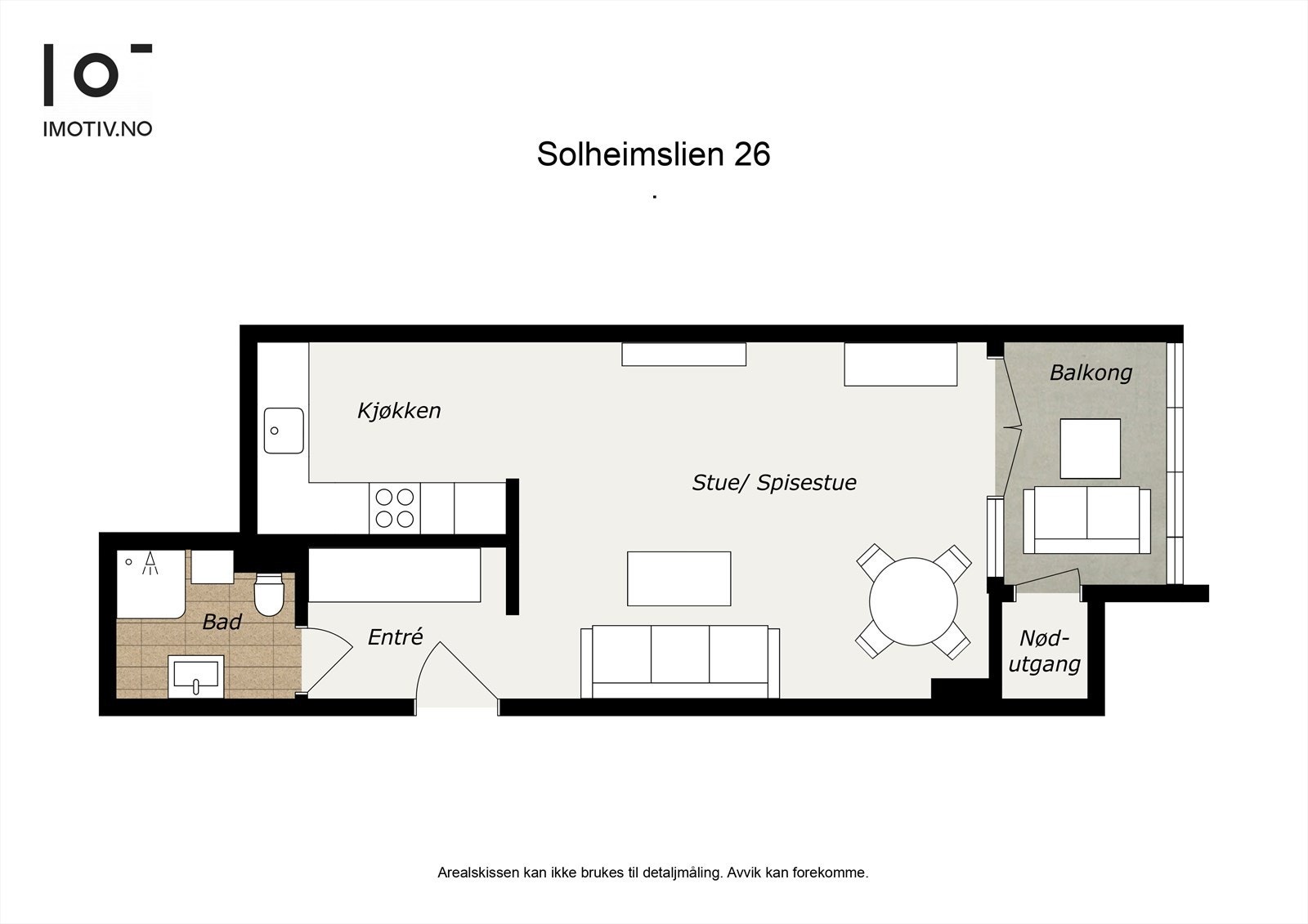 - God planløsning, i tillegg disponerer leiligheten to eksterne boder - Galleribilde