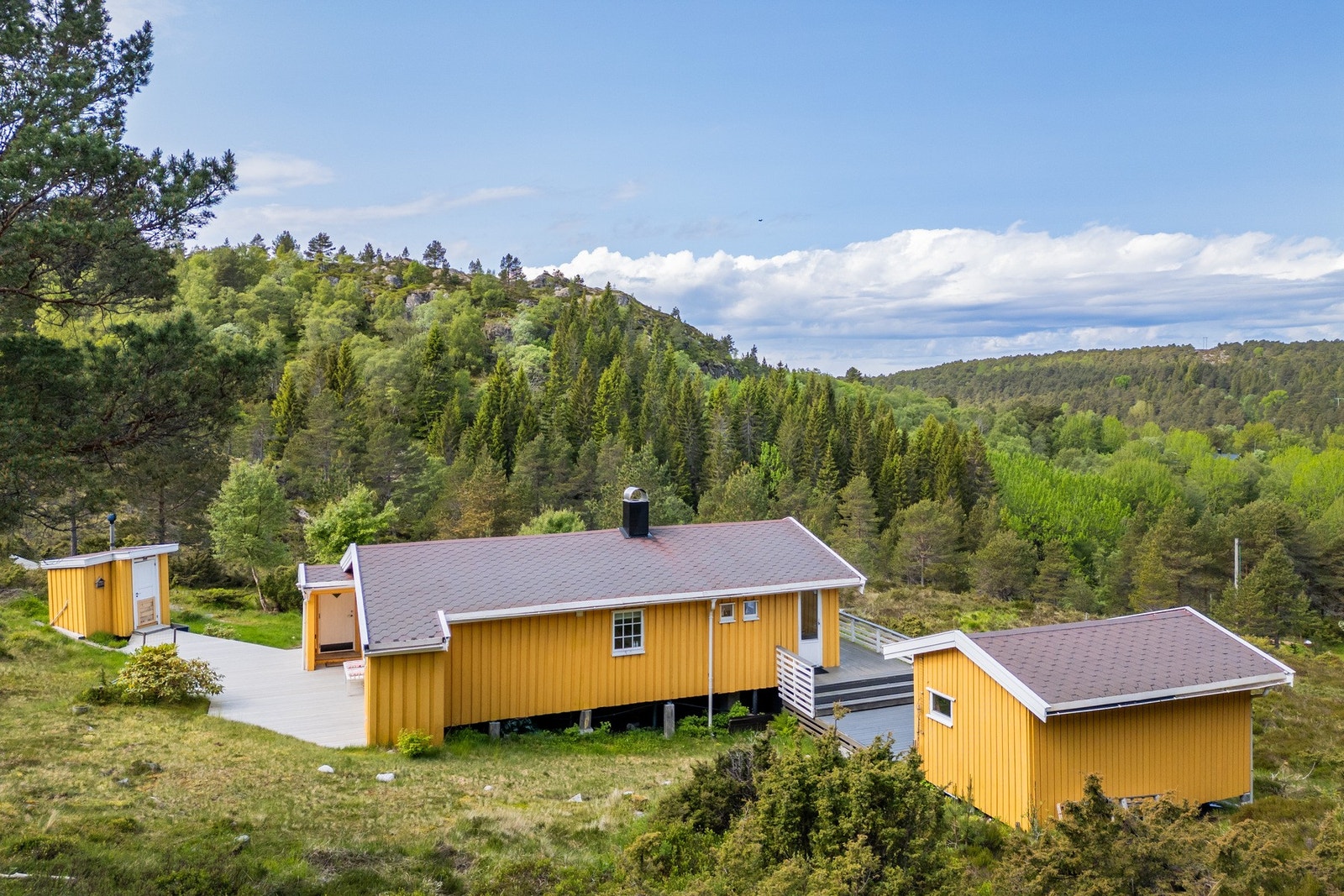 Kort vei til flere flotte turområder, som for eksempel Håvikfjellet Galleribilde