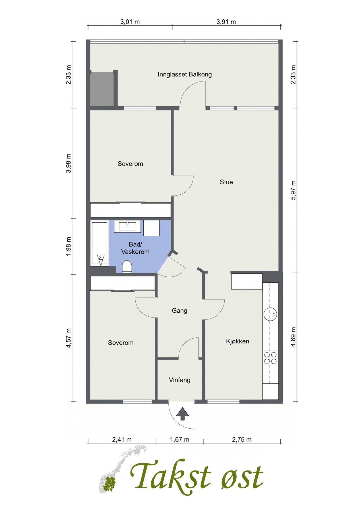 Plantegning. Galleribilde