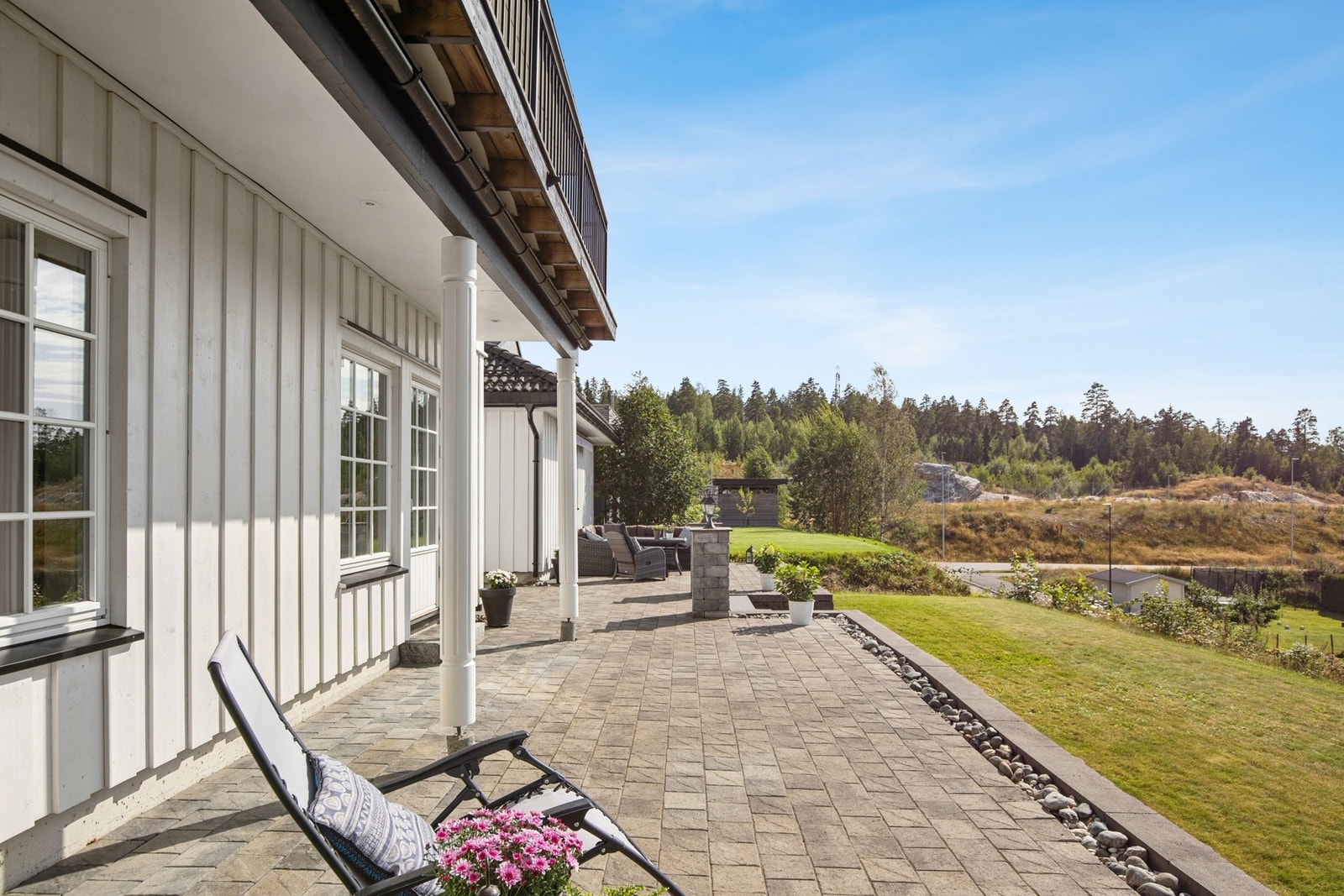 Meget gode solforhold, her kan du nyte fint vær og gode sommerdager. Galleribilde